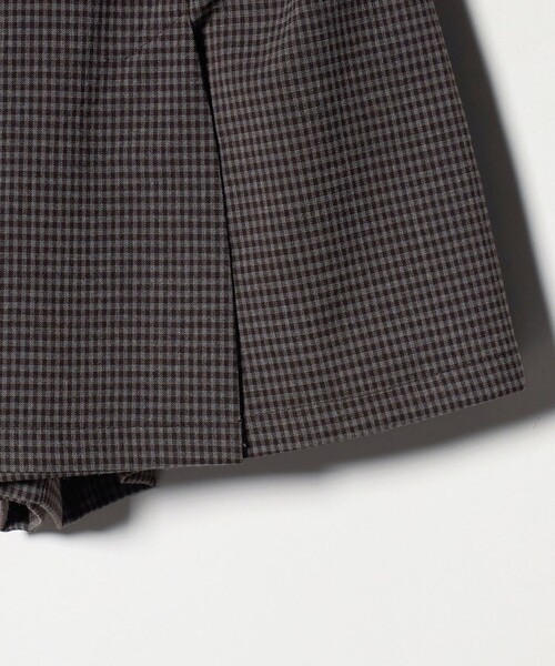 green label relaxing（グリーンレーベルリラクシング）の「チェック スカパン（ダークブラウン） / キッズ  120cm-160cm（その他パンツ・キッズ・ダークブラウン・150cm/140cm/160cm/120cm/130cm）」の13枚目の写真