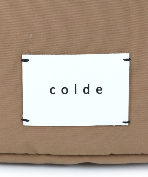 COLDE （コルデ）の「フェイクファー×キルティング2wayトートバッグ（トートバッグ・レディース・モカ/アイボリー/ブラック・FREE）」の6枚目の写真