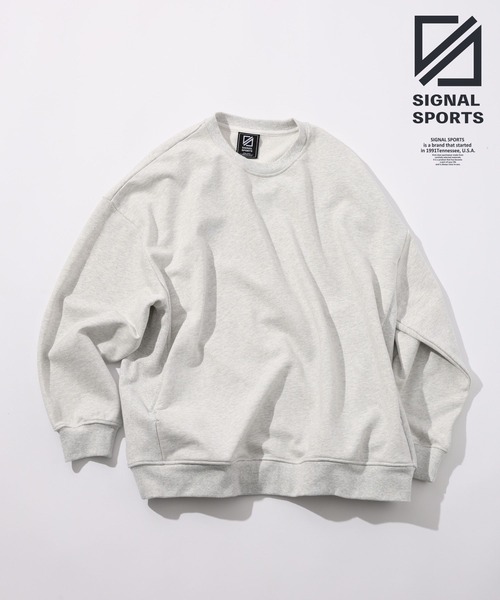 MADE in USA ヘビーウェイトスウェットクルー SIGNAL SPORTS（シグナルスポーツ）の「【SIGNAL SPORTS】heavy weight