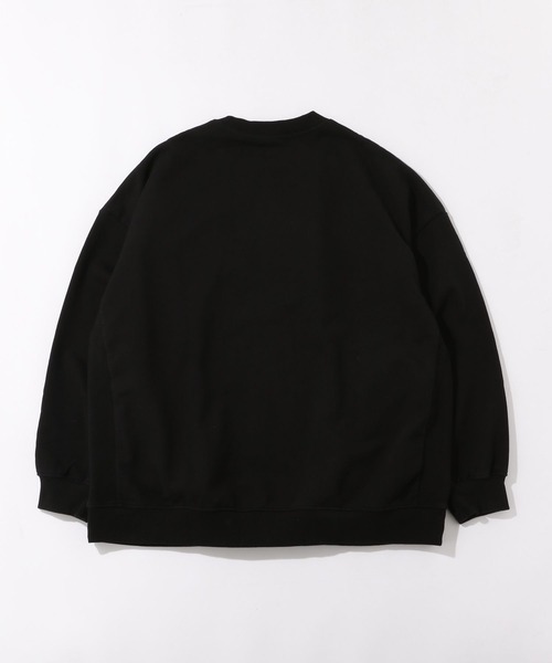 SIGNAL SPORTS(シグナルスポーツ)の「【SIGNAL SPORTS】heavy weight sweat crew/13oz ヘビーウェイトスウェットクルー(スウェット・メンズ・その他4/ブラック/ネイビー・MEDIUM/LARGE)」の4枚目の写真