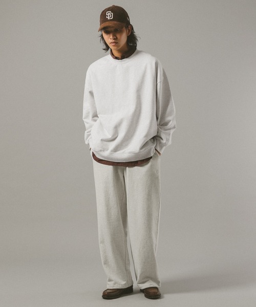 SIGNAL SPORTS(シグナルスポーツ)の「【SIGNAL SPORTS】heavy weight sweat crew/13oz ヘビーウェイトスウェットクルー(スウェット・メンズ・その他4/ブラック/ネイビー・MEDIUM/LARGE)」の16枚目の写真