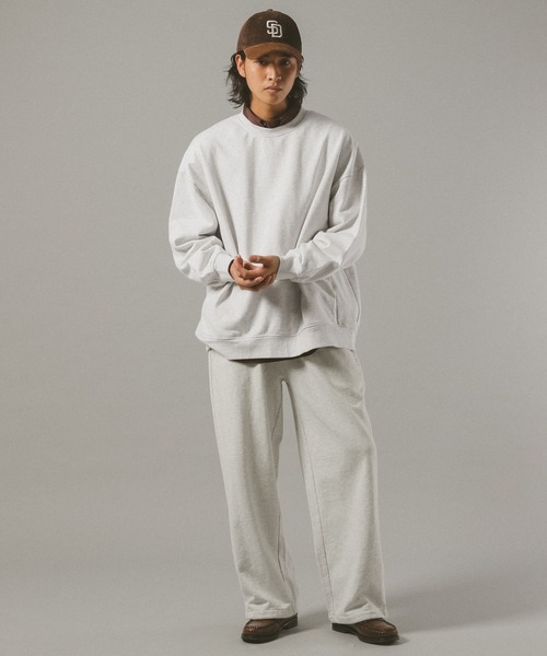 SIGNAL SPORTS(シグナルスポーツ)の「【SIGNAL SPORTS】heavy weight sweat crew/13oz ヘビーウェイトスウェットクルー(スウェット・メンズ・その他4/ブラック/ネイビー・MEDIUM/LARGE)」の18枚目の写真