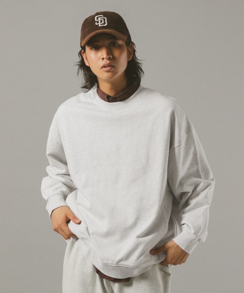 SIGNAL SPORTS(シグナルスポーツ)の「【SIGNAL SPORTS】heavy weight sweat crew/13oz ヘビーウェイトスウェットクルー(スウェット・メンズ・その他4/ブラック/ネイビー・MEDIUM/LARGE)」の21枚目の写真