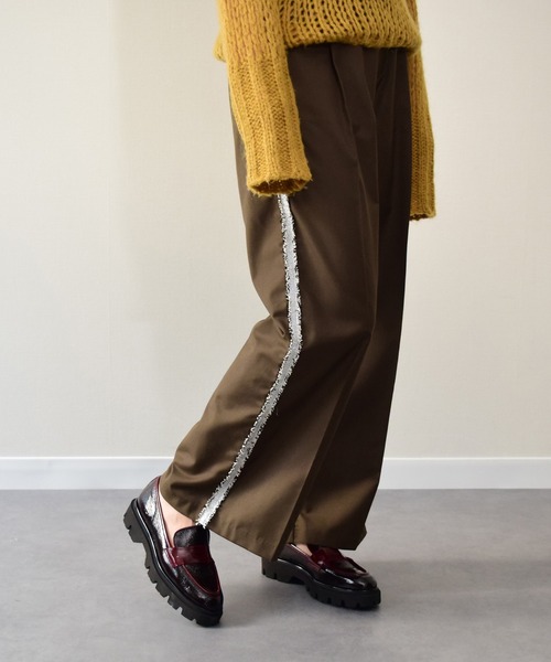 inter-chaussures（インターショシュール）の「【INTER-CHAUSSURES】ライトタンクソールローファー(I51631)（ローファー・レディース・ブラック/ブラウン系その他/ブラック系その他・36/37/35/38/39）」の10枚目の写真