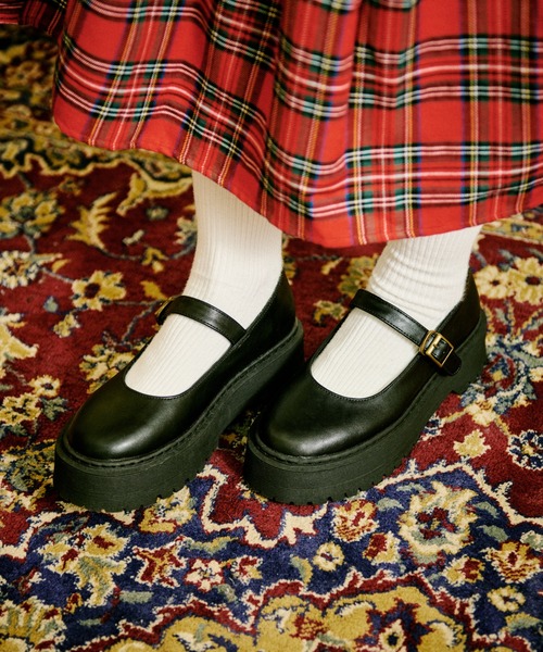 kutir（クティール）の「【クティールとレトロ】リボン取り外し可能/ダブルリボンメリージェーン（ローファー・レディース・ブラック/ブラウン・SMALL/MEDIUM/LARGE）」の21枚目の写真