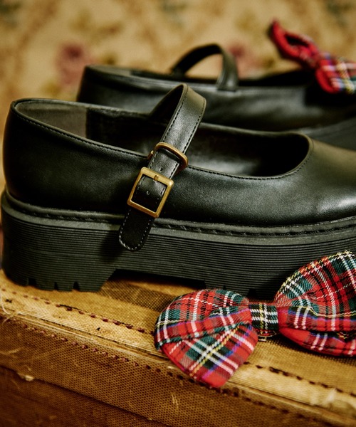 kutir（クティール）の「【クティールとレトロ】リボン取り外し可能/ダブルリボンメリージェーン（ローファー・レディース・ブラック/ブラウン・SMALL/MEDIUM/LARGE）」の10枚目の写真