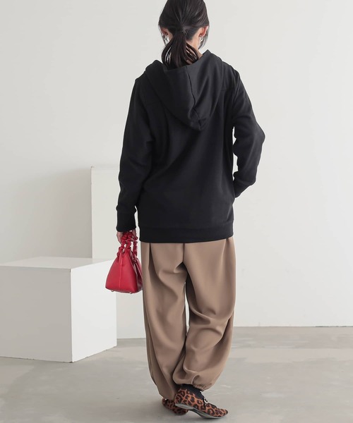 n'OrLABEL（ノアールレーベル）の「『とろみタックバルーンパンツ』（その他パンツ・レディース・ブルーグリーン/ブラック/ベージュ・FREE）」の21枚目の写真