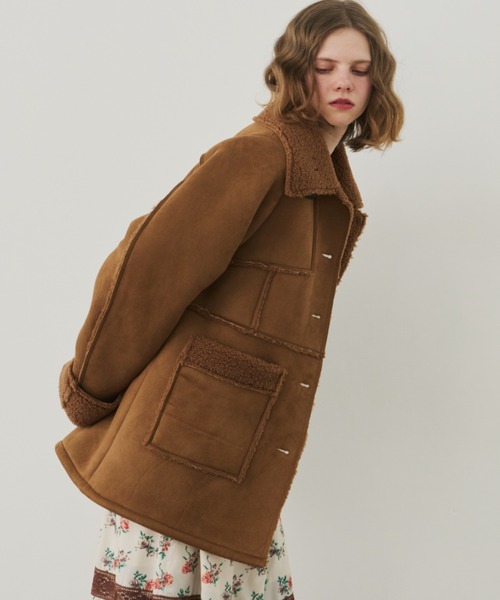 KNOTT ムートンコート Knight Of New Zealand ナイトオブニュージーランド ムートンコート XL