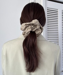 FUULLY STUDIO（フーリィーステューディオ）の「ミニチェックボリュームシュシュ（シュシュ）」