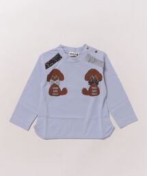 RAGMART（ラグマート）の「お座りプードル長袖Ｔシャツ（Tシャツ/カットソー）」