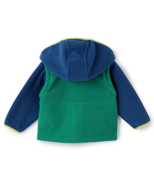 kladskap（クレードスコープ）の「恐竜切替3wayフリースパーカ（ブルゾン・キッズ・グリーン/ネイビー・90cm/100cm/110cm/120cm/130cm）」の3枚目の写真