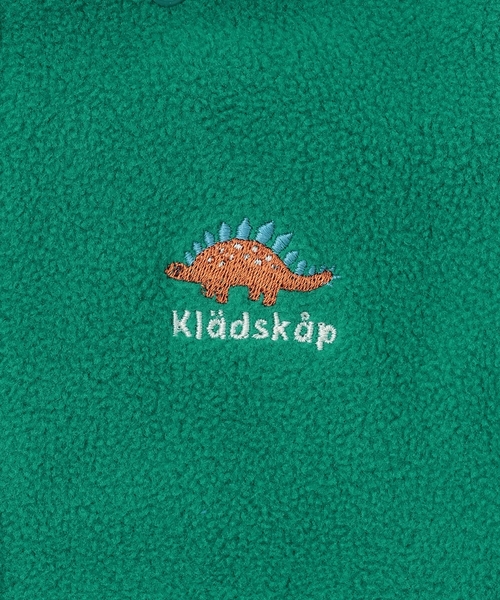kladskap（クレードスコープ）の「恐竜切替3wayフリースパーカ（ブルゾン・キッズ・グリーン/ネイビー・90cm/100cm/110cm/120cm/130cm）」の8枚目の写真