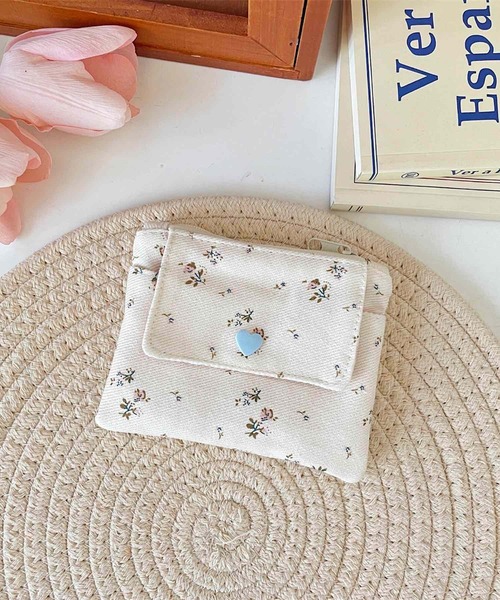 VIBGYOR(ヴィブジョー)の「Mignonjour/フラワーミニポーチ M2832(ポーチ・レディース・その他1/その他2/ホワイト/ピンク/ブルー・FREE)」の16枚目の写真