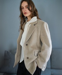 qualite | シャギージャコット/秋服/冬服/シャギーコート/ジャケット/オーバージャケット/シャギージャケット(テーラードジャケット)