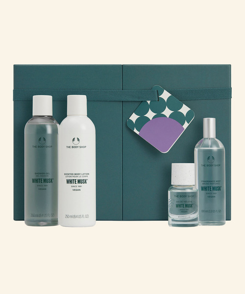 THE BODY SHOP(ザ・ボディショップ)の「【数量限定】ホワイトムスク コレクション(ボディケアキット/ギフトセット・レディース・その他・FREE)」の1枚目の写真