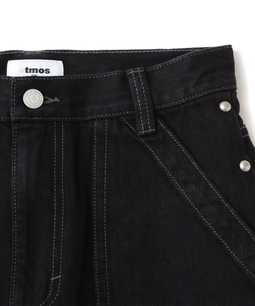 atmos pink(アトモスピンク)の「atmos pink Studs Denim Pants / アトモス ピンク スタッズ デニム パンツ(その他パンツ・レディース・ブルー/ブラック・S/M)」の5枚目の写真