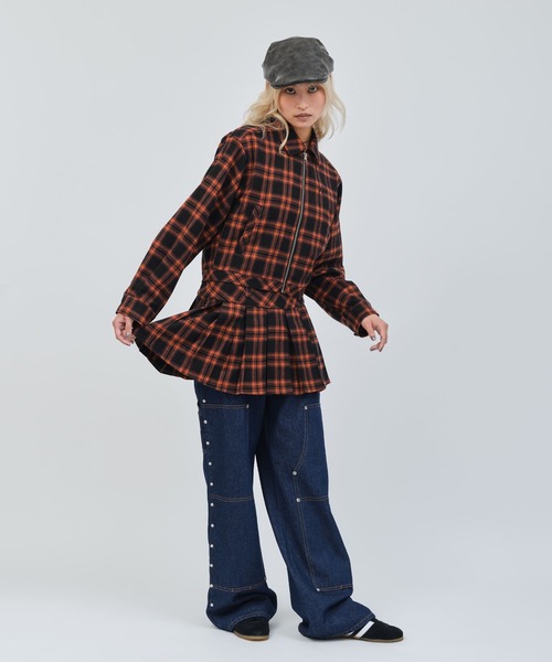 atmos pink(アトモスピンク)の「atmos pink Studs Denim Pants / アトモス ピンク スタッズ デニム パンツ(その他パンツ・レディース・ブルー/ブラック・S/M)」の19枚目の写真