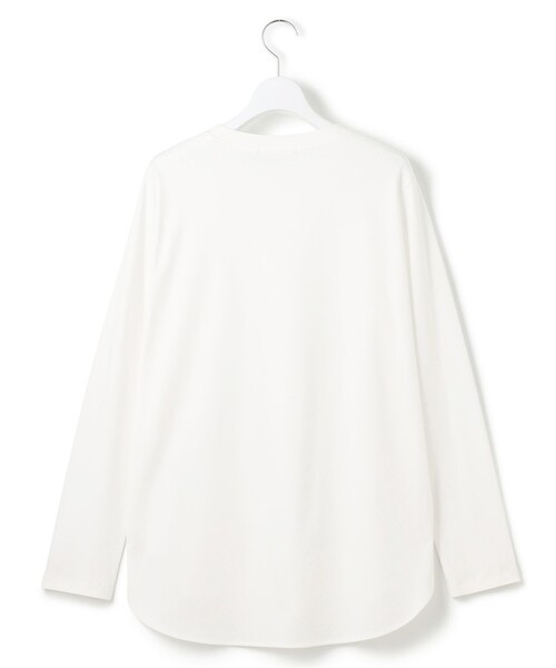 ICB(アイシービー)の「シンプルジャージー ロングスリーブTシャツ(Tシャツ/カットソー・レディース・ブラック系/アイボリー系・SMALL/MEDIUM/X-SMALL)」の19枚目の写真