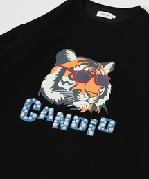 ATELANE（アテレーン）の「ATELANE アソートデザイン刺繍クルーネック/ダンボール/フラワー/トラ（スウェット）」