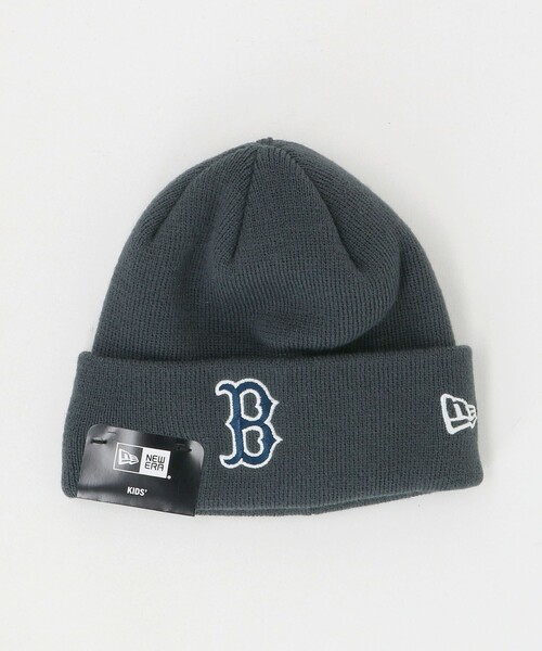 NEW ERA（ニューエラ）の「＜NEW ERA＞ベーシック カフ ニット帽 / MLB / キッズ（ニットキャップ/ビーニー・キッズ・グレー系/ブラック・FREE）」の12枚目の写真
