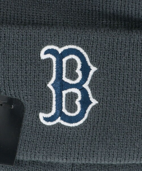 NEW ERA（ニューエラ）の「＜NEW ERA＞ベーシック カフ ニット帽 / MLB / キッズ（ニットキャップ/ビーニー・キッズ・グレー系/ブラック・FREE）」の15枚目の写真