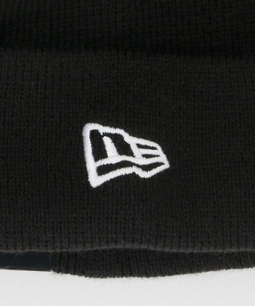NEW ERA（ニューエラ）の「＜NEW ERA＞ベーシック カフ ニット帽 / MLB / キッズ（ニットキャップ/ビーニー・キッズ・グレー系/ブラック・FREE）」の5枚目の写真