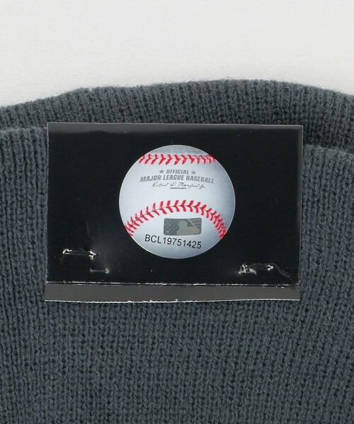 NEW ERA（ニューエラ）の「＜NEW ERA＞ベーシック カフ ニット帽 / MLB / キッズ（ニットキャップ/ビーニー・キッズ・グレー系/ブラック・FREE）」の16枚目の写真