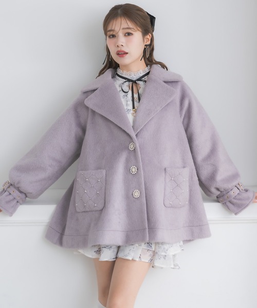 キルティングポケットコート（その他アウター）｜couture BY ROJITA