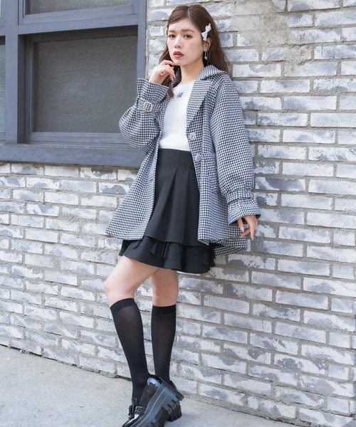 couture BY ROJITA(クチュールバイロジータ)の「キルティングポケットコート(その他アウター・レディース・アイボリー/ブラック/パープル/その他・FREE)」の11枚目の写真