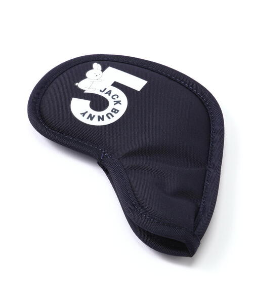 Jack Bunny!!（ジャックバニー）の「【Jack Bunny!!】アイアン用ヘッドカバー (8個セット) (UNISEX)（ゴルフグッズ・レディース・ブルー/シルバー/ネイビー・FREE）」の4枚目の写真