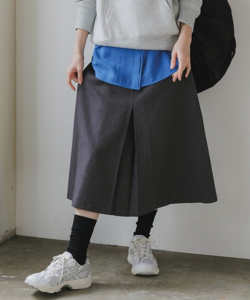 AO2(アオズ)の「Velvet Belted Pleated Skirt / ベロアベルト プリーツスカート(スカート・レディース・ブラウン/グレー・FREE)」の22枚目の写真