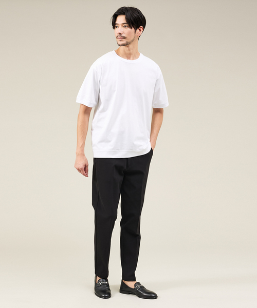 ABAHOUSE GRAY（アバハウスグレイ）の「【SMART CLOSET】ハイゲージ ポンチ スラックス / セットアップ対応（スラックス・メンズ・ブラック/ネイビー/モカ・44/46/48/50）」の17枚目の写真