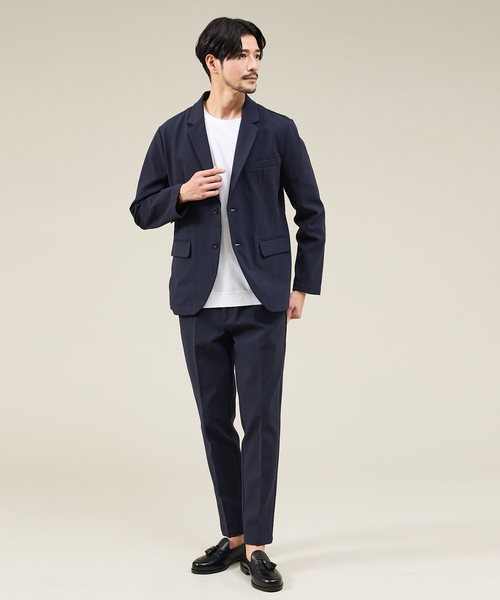 ABAHOUSE GRAY（アバハウスグレイ）の「【SMART CLOSET】ハイゲージ ポンチ スラックス / セットアップ対応（スラックス・メンズ・ブラック/ネイビー/モカ・44/46/48/50）」の12枚目の写真