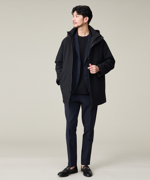 ABAHOUSE GRAY（アバハウスグレイ）の「【SMART CLOSET】ハイゲージ ポンチ スラックス / セットアップ対応（スラックス・メンズ・ブラック/ネイビー/モカ・44/46/48/50）」の10枚目の写真