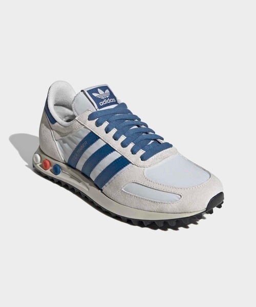 希少 新品 アディダス LAトレーナー OG スニーカー 白 黒 トリコロール LA トレーナー OG / アディダスオリジナルス adidas Originals