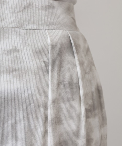 Brownie（ブラウニー）の「ぼかし柄テレコイージーパンツ（その他パンツ・レディース・オフホワイト・FREE）」の4枚目の写真