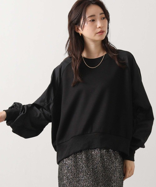 Gready Brilliant(グレディブリリアン)の「ワッシャーラグランカットソー(Tシャツ/カットソー・レディース・トップグレー/ブラック・38)」の10枚目の写真