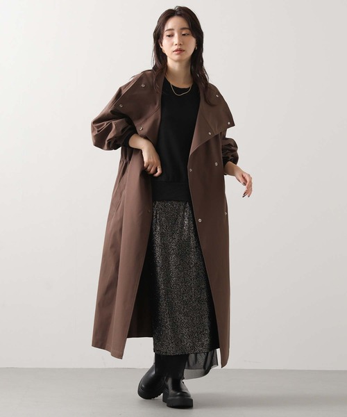 Gready Brilliant(グレディブリリアン)の「ワッシャーラグランカットソー(Tシャツ/カットソー・レディース・トップグレー/ブラック・38)」の14枚目の写真