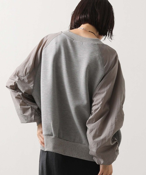 Gready Brilliant(グレディブリリアン)の「ワッシャーラグランカットソー(Tシャツ/カットソー・レディース・トップグレー/ブラック・38)」の22枚目の写真