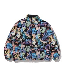 アベイジングエイプ ダウン BAPE □□ A BATHING APE アベイシングエイプ ダウンジャケット M