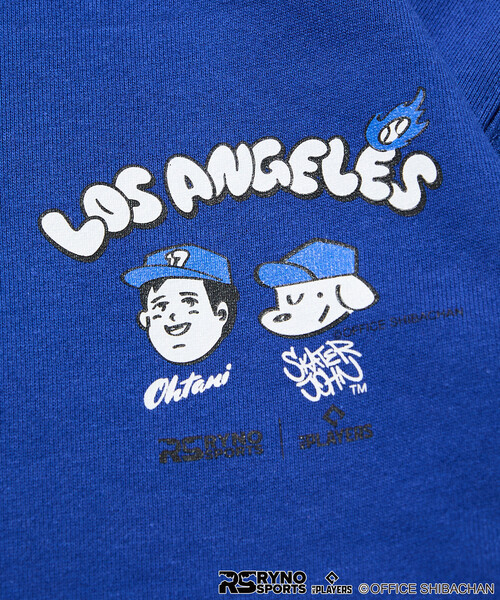 FREAK'S STORE(フリークスストア)の「限定展開 SKATER JOHN/スケータージョン SKATER JOHN × RYNO SPORTS × MLB PLAYERS OHTANI 2WAY プリントパーカー(パーカー・メンズ・アッシュグレー/ブルー/グレー/スミクロ・LARGE/MEDIUM/X-LARGE/SMALL)」の7枚目の写真