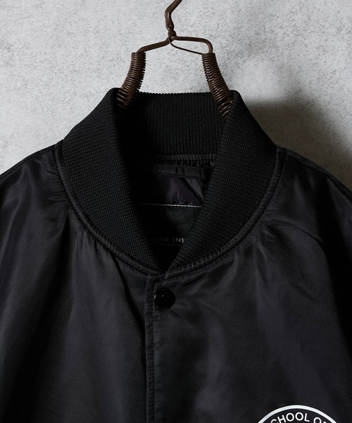 セール】NYLON PRINTED STADIUM JACKET / ナイロン プリント セール】NYLON PRINTED STADIUM JACKET / ナイロン プリント