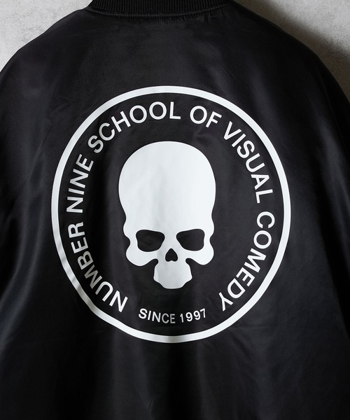 NUMBER (N)INE（ナンバーナイン）の「NYLON PRINTED STADIUM JACKET