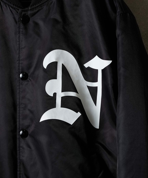 NUMBER (N)INE（ナンバーナイン）の「NYLON PRINTED STADIUM JACKET