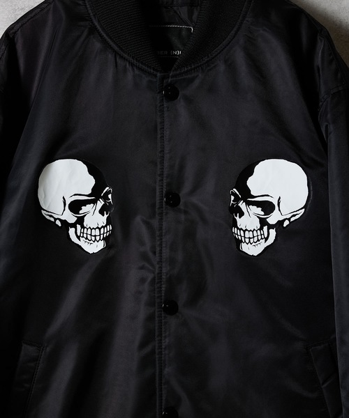 NUMBER (N)INE（ナンバーナイン）の「NYLON PRINTED STADIUM JACKET