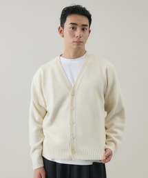 kuros'（クロス）の「【kuros’オリジナル】ウールカシミヤ Vネックノーマルカーディガン（カーディガン/ボレロ）」