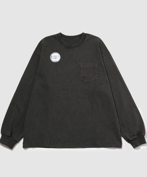 NAVY(ネイビー)の「【NAVY / ネイビー】 リラックスヘビーウェイトロングTシャツ(Tシャツ/カットソー・メンズ・ライトパープル/スミクロ/ブラウン/グレー・M/XL/L)」の5枚目の写真
