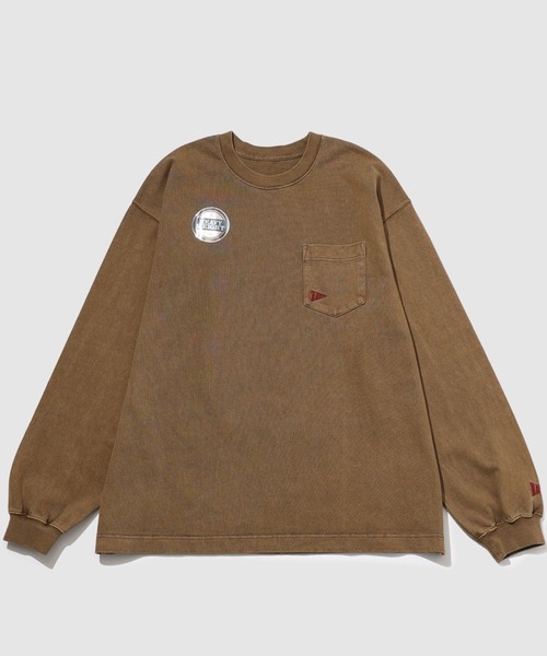 NAVY(ネイビー)の「【NAVY / ネイビー】 リラックスヘビーウェイトロングTシャツ(Tシャツ/カットソー・メンズ・ライトパープル/スミクロ/ブラウン/グレー・M/XL/L)」の7枚目の写真