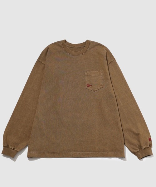 NAVY(ネイビー)の「【NAVY / ネイビー】 リラックスヘビーウェイトロングTシャツ(Tシャツ/カットソー・メンズ・ライトパープル/スミクロ/ブラウン/グレー・M/XL/L)」の11枚目の写真