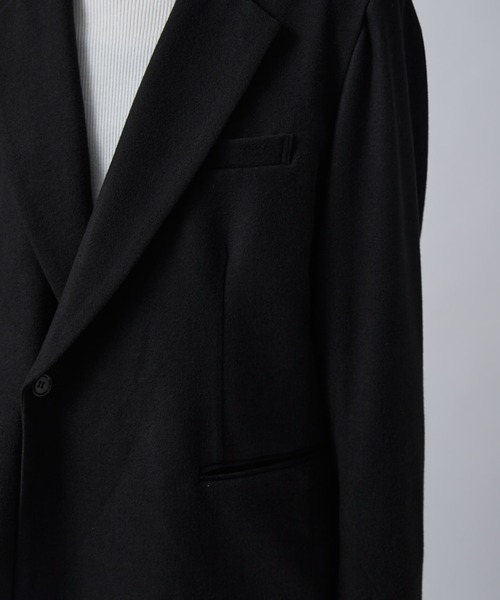 Lui's（ルイス）の「ウォームセミシングルジャケット（テーラードジャケット・メンズ・ブラック/ネイビー・M/S）」の7枚目の写真